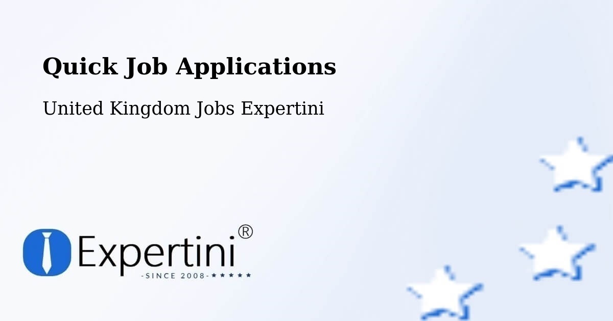 Quick Apply Feature – Hoddesdon - United Kingdom Jobs Expertini